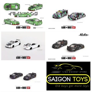 Saigontoys - MiniGT Kaido House Nissan Skyline GT-R (R33) các loại - xe mô hình chính hãng tỉ lệ 1:64 hãng Mini GT
