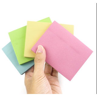 Giấy note nhiều màu, kích thước 76*100mm, keo siêu dính | Stacom M76100