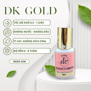 Keo nối mi siêu bền DK Lashes - ít cay - 4 loại với tốc độ khô 1s, 2s và 3s -  Siêu bền 5ml