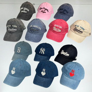 [CHÍNH HÃNG] Nón/ Mũ lưỡi trai MLB denim [jean] mềm nam nữ mới nhất, unisex, freesize