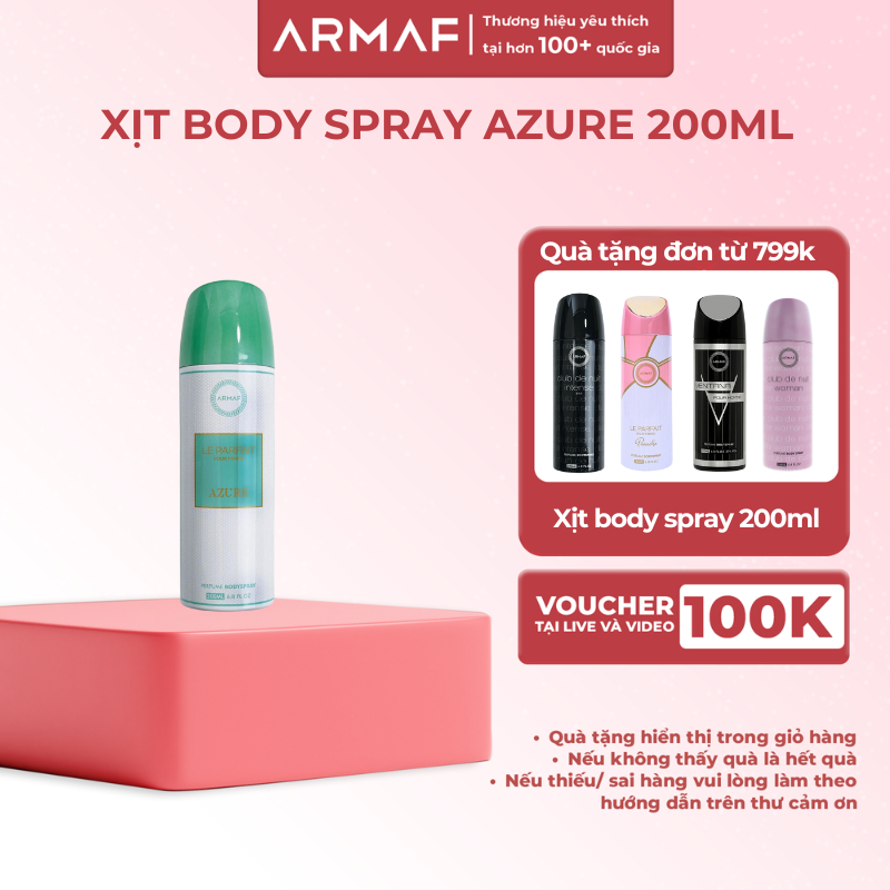Xịt Body Spray  Armaf Club De Nuit 200ml / Xịt Khử Mùi Toàn Thân Nước Hoa Sang Trọng | BigBuy360 - bigbuy360.vn