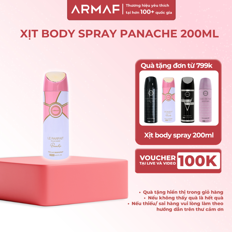 Xịt Body Spray  Armaf Club De Nuit 200ml / Xịt Khử Mùi Toàn Thân Nước Hoa Sang Trọng | BigBuy360 - bigbuy360.vn