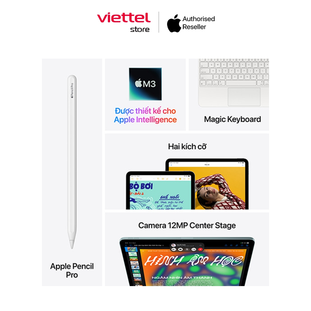 iPad Air M3 11 inch WIFI 128GB Chính hãng | BigBuy360 - bigbuy360.vn