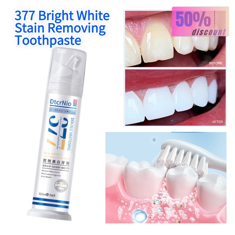 Kem đánh răng Probiotic DTCRNIO 377 - DTCRNIO 377 chăm sóc răng miệng hiệu quả, ngừa sâu răng cho hơi thở thơm mát 120ml