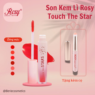 [TẶNG CỌ TÁN SON] Son kem lì STARS, son lâu trôi, không chì, bóng, mềm mô, bền màu, an toàn mẹ bầu