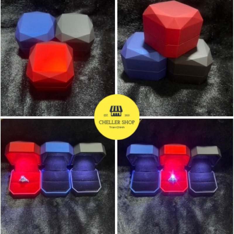 hộp nhẫn đôi nhẫn chiếc 1 cái