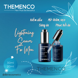 Serum TheMenco Lightening Serum 30ml Mờ Thâm, Trắng Da, Kiềm Dầu, Se Khít Lỗ Chân Lông Dành Cho Nam Giới