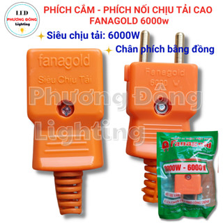 Phích cắm - phích nối chịu tải cao 3000w - 6000w - Phích cắm công nghiệp Thương hiệu Fanagold