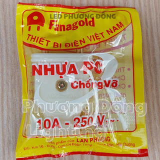Phích cắm 4 ly - Phích nối âm Thương hiệu Fanagold