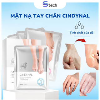 Mặt Nạ Dưỡng Ẩm Chân Tay CINDYNAL Tinh Chất Sữa Dê Dưỡng Trắng Da Tẩy Da Chết Ủ Chân Tay Hiệu Quả