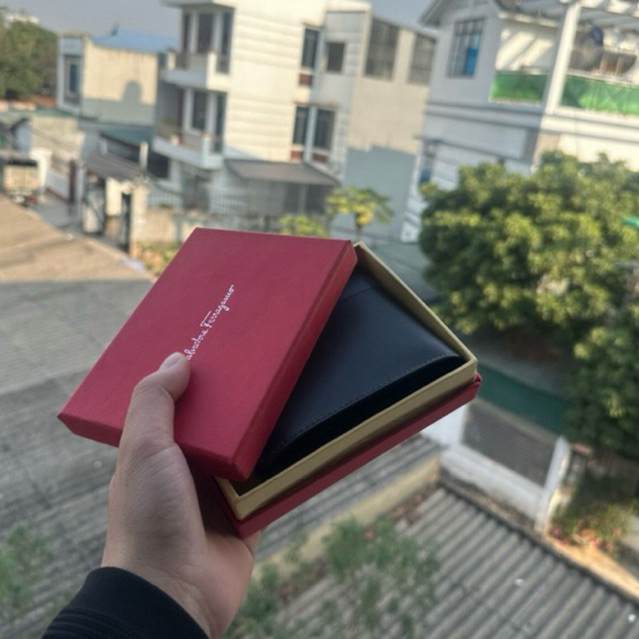 Ví nam da bò full box - ví ngang (THẾ ANH STORE 88)