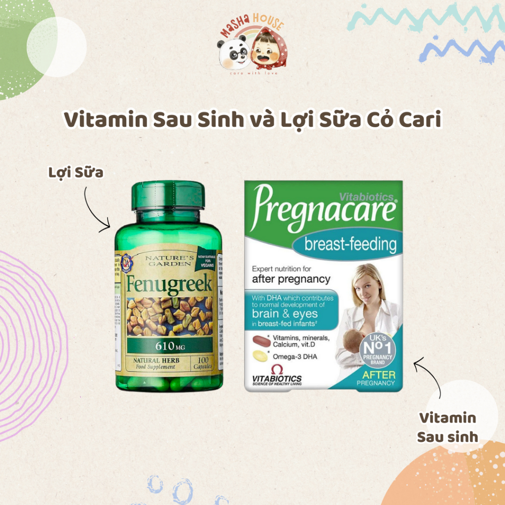 Vitamin PREGNACARE Sau Sinh Cho Mẹ