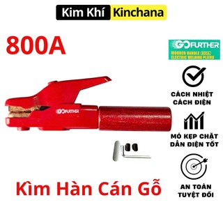 Kìm Hàn Cán Gỗ Chịu Nhiệt, Cách Điện GOFUTHER 800A