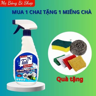 Siêu Tẩy Đa Năng Tali 500ml Tặng Miếng Chà Làm Sạch