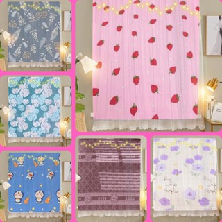 ❤️FREESHIP❤️ Rèm cửa sổ dán tường 2 lớp - Rèm/Màn cửa sổ trang trí phòng ngủ nhiều kích thước không cần thanh treo