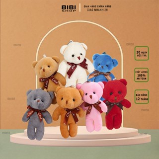 Móc khóa gấu bông mini siêu đẹp - Móc treo balo, móc treo quần áo, móc khóa siêu hot
