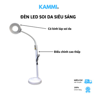 Đèn LED Soi Da 120 Bóng | Đèn Led Chân Nhẹ, Đèn Chân Nặng Siêu Sáng Dành Cho Spa, Phun Xăm, Nối Mi, Nặn Mụn Cao Cấp
