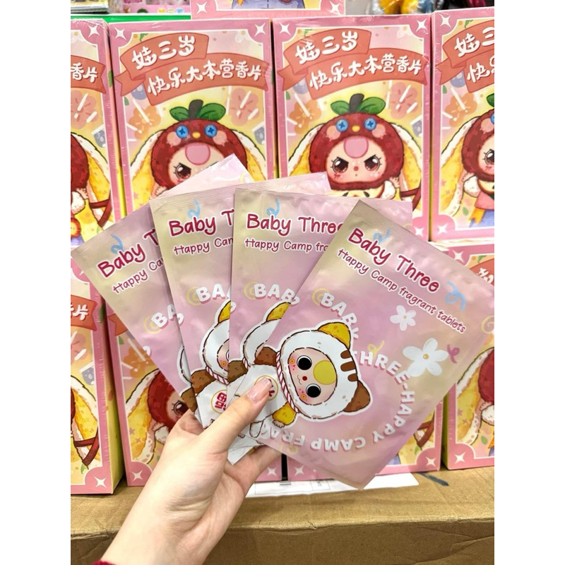 Túi thơm BB3 Baby Three (lẻ 1 gói mù)