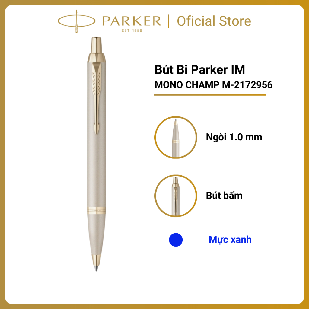 [Bút Ký Parker] Bút Parker IM Cao cấp - Hàng Nhập Khẩu Chính Hãng - Khắc Tên Theo Yêu Cầu