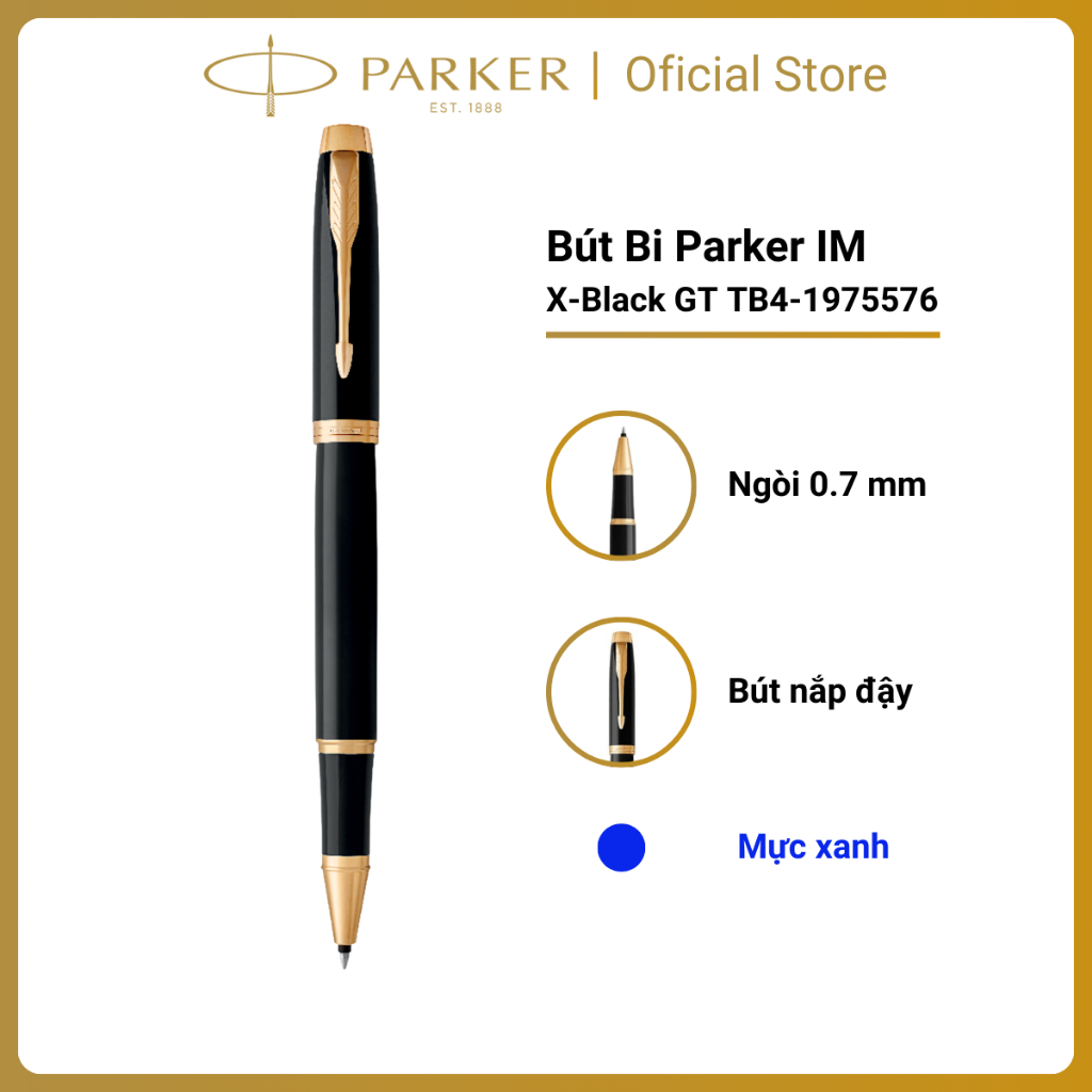 [Bút Ký Parker] Bút Lông Bi Parker IM Cao cấp - Hàng Nhập Khẩu Chính Hãng - Khắc Tên Theo Yêu Cầu