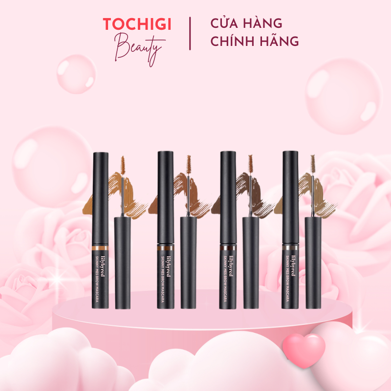 Mascara Lông Mày Lâu Trôi LILYBYRED Skinny Mes Brow Mascara 3.5g