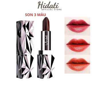 Son Lì Dưỡng Môi ANSEL 3 Màu Không Chì Kháng Nước Lâu Trôi Đẹp  Kim Cương Nội Địa Trung