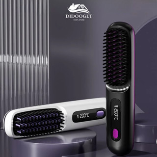  Lược Điện Duỗi Tóc Ion Âm Không Dây DIDOOGLT Dễ Dàng Tạo Kiểu Mức Nhiệt Tuỳ Chỉnh Tiện Lợi 