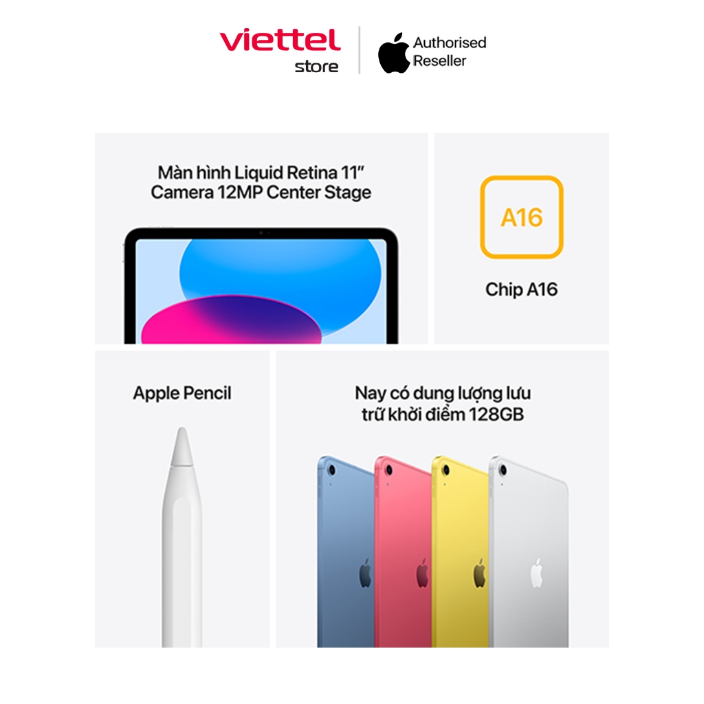 iPad A16 11 inch WIFI 256GB Chính Hãng | BigBuy360 - bigbuy360.vn