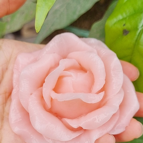 Khuôn silicon 4d hoa hồng thái mã C3