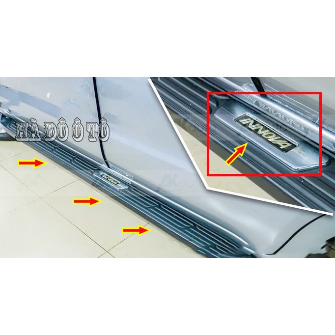 Bậc Lên Xuống Innova 2017 2018 2019 2020 2021 2022 - Bệ Bước Chân Toyota innova 2017/2022