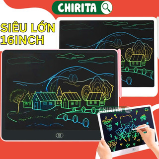  Bảng Vẽ Điện Tử Thông Minh Tự Xóa Cho Bé LOẠI LỚN - Bảng Viết Tự Xóa LCD Đồ Chơi Trẻ Em Chirita 