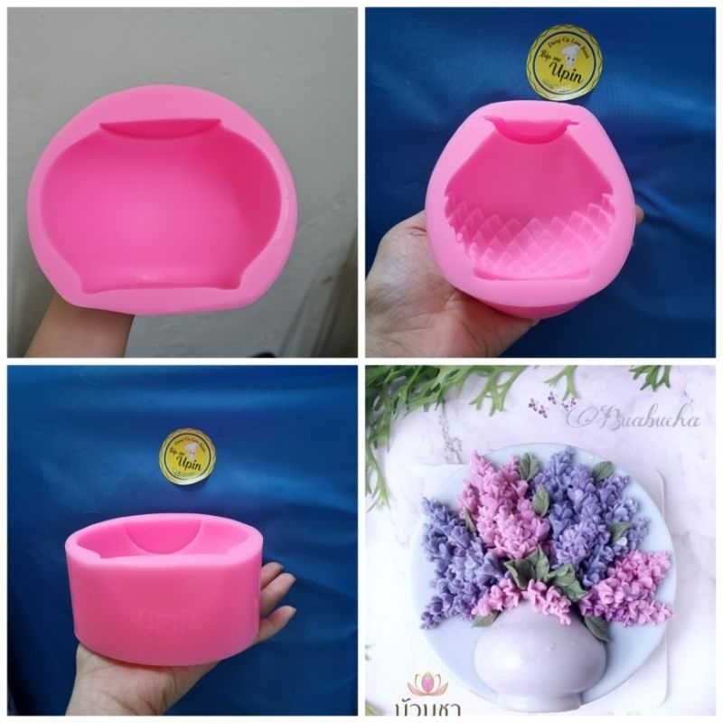 Khuôn silicone bình hoa lọ hoa đại mẫu mới