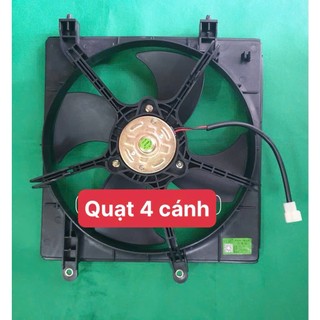 Quạt két nước Thaco Towner 950/950A/990/Towner van 2S, 1 bộ gồm 2 quạt làm mát két nước hiệu quả, nhanh chóng