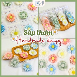 Sáp Thơm Treo Tinh Dầu Tủ Quần Áo, Ô Tô, Sáp Thơm Hình hoa Cúc Handmade