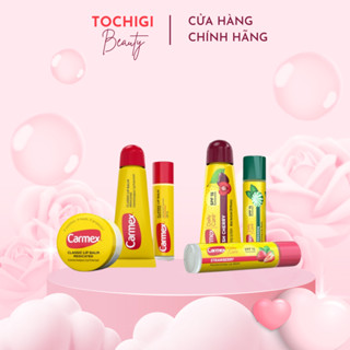 Son Dưỡng Môi Chống Nắng Carmex Camex Lip Balm Dạng Thỏi Tuýp Hũ SPF15 Nhiều Mùi Hương