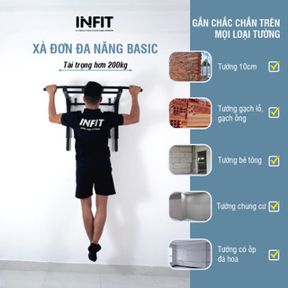 Xà Đơn, Xà Kép Treo Tường Đa Năng INFIT  Basic