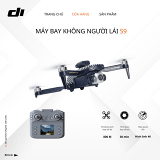 S9flaycam máy bay không người lái mini, camera 4K HD, GPS tránh vật cản, drone giá rẻ