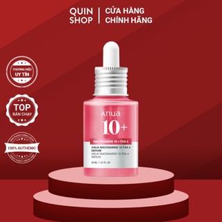  Tinh Chất Mờ Thâm Làm Dịu Da Anua Niacinamide 10% + TXA 4% Dark Spot Correcting Serum 