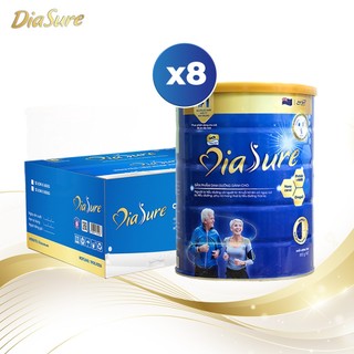 Thùng (8 LON 850G) Thực Phẩm Chuyên Biệt DiaSure (Nano Canxi, Omega369, Protein HMB,..)