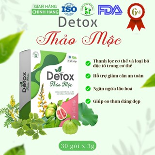 TRÀ HỖ TRỢ GIẢM CÂN DETOX THẢO MỘC GIÚP GIẢM CÂN GIỮ DÁNG
