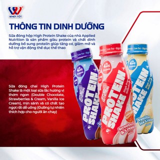 Thực phẩm bổ sung dinh dưỡng Applied Nutrition High Protein Shake – Hỗ trợ giảm cân và xây dựng cơ bắp hiệu quả