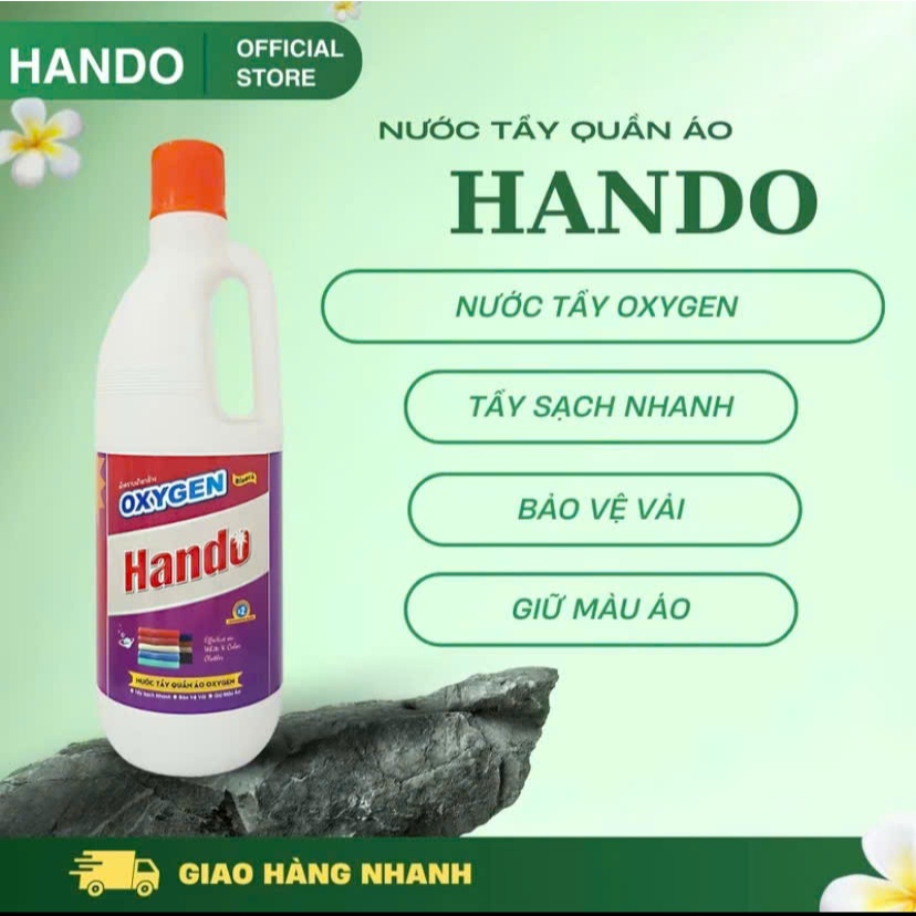 Nước tẩy trắng thơm quần áo Javel không hại vải