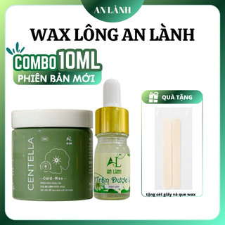  Combo Wax Lông An Lành 350GR + Mỡ Trăn 10ML     TẶNG GIẤY VÀ QUE   