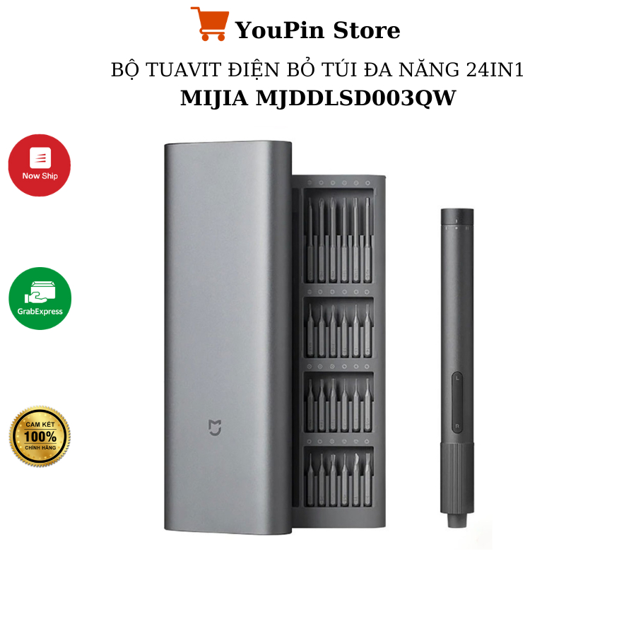 Bộ tua vít điện bỏ túi đa năng Mijia MJDDLSD003QW 24 trong 1, Atuman Duka E2 25 đầu vít - BH 3 tháng