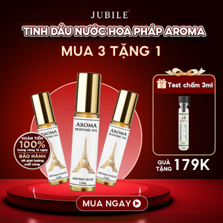Tinh Dầu Nước Hoa Pháp Aroma Chính Hãng Dạng Lăn 12ml, Nước Hoa Nam Nữ Thơm Lâu, Hương Thơm Đẳng Cấp, Sang Trọng