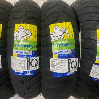 Vỏ Lốp Michelin City Extra 110/70-12 120/70-12 Không Ruột Dành Cho Xe Vespa Sprint, Grande Hàng Chính Hãng