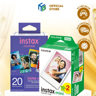 [Hoả Tốc] Film chụp lấy liền Fujifilm Instax Mini viền trắng - Hàng chính hãng