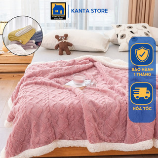 Chăn Len Lông Cừu Homies, Làm Ấm Nhanh, Phiên Bản 2025-26 siêu đẹp - Size 2m x 2m3