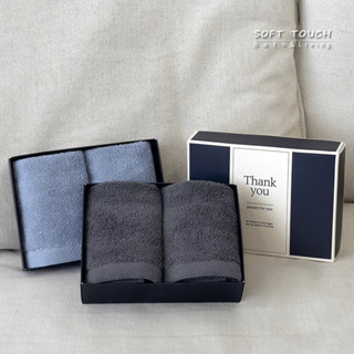 Combo 2 Khăn Lau Mặt, Khăn Tay Loof Hand 34x34cm - 65gr 100% Cotton Mềm Mại, Bông Dày, Thấm Hút Tốt