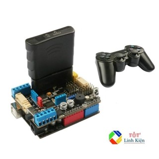 Robot Motor Driver Shield Board Arduino - PS2, WIFI, BLUETOOTH, IR